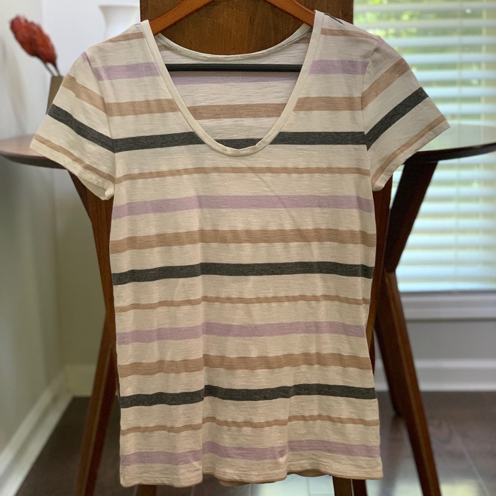 LOFT Striped Tee